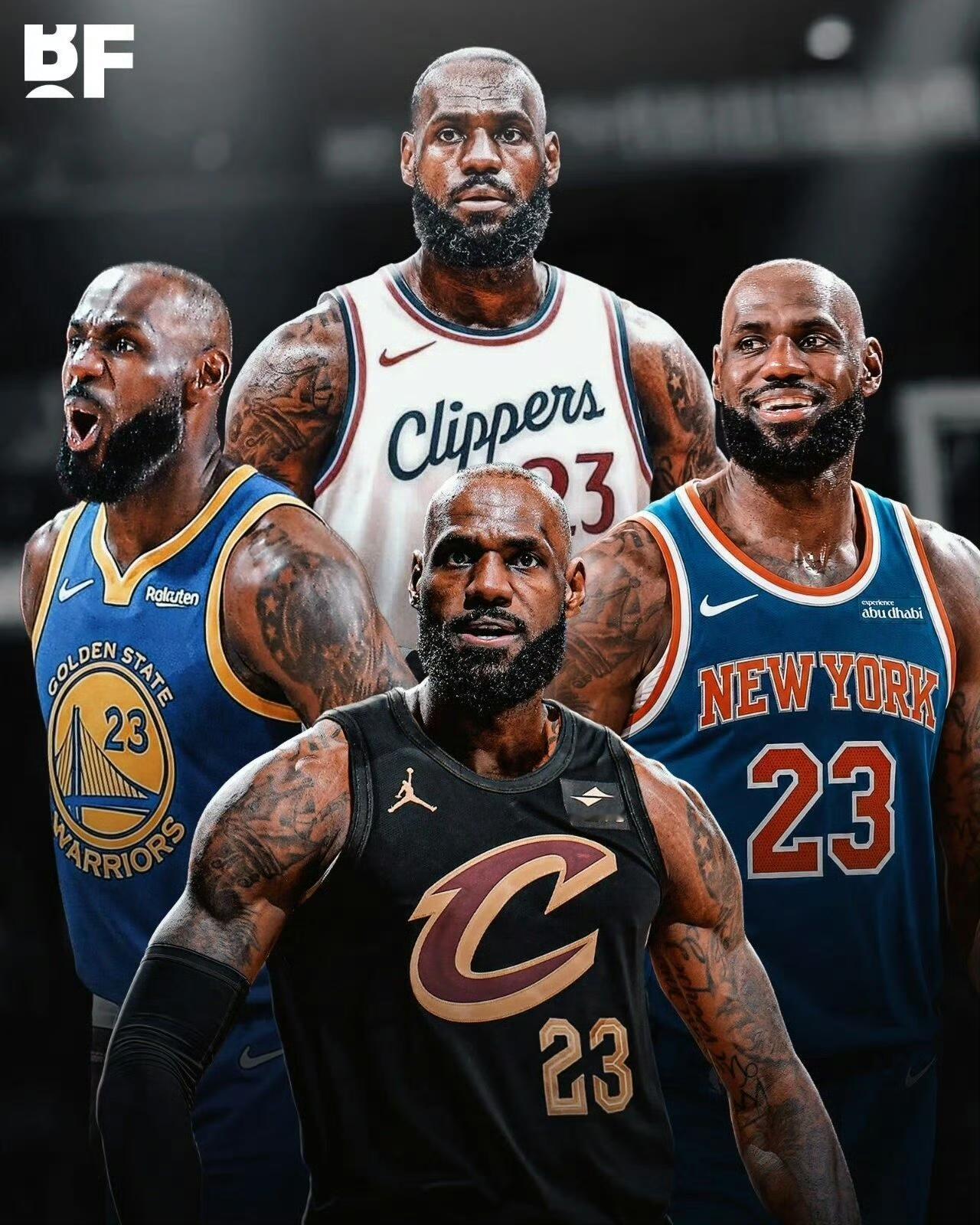 没有詹姆斯比赛的日子，NBA仿佛也没了多少流量！如今，各类自媒体和新闻记者纷纷