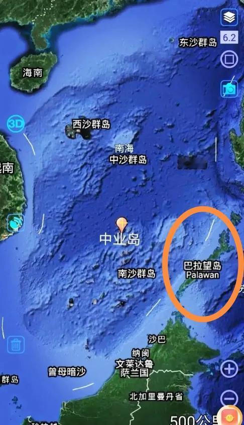 我们应该尽快发力巴拉望岛，而不是满足于黄岩岛自然保护区，复制模式于中业岛！我们海