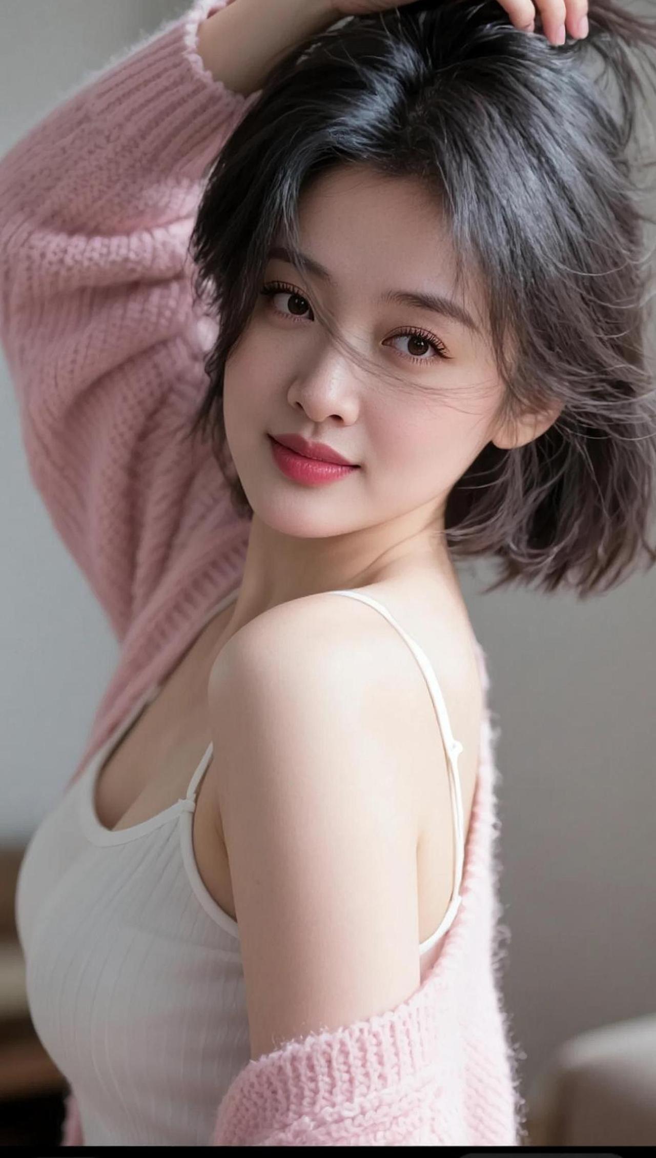 AI少女自拍随变ai随便玩优雅妆容高级感造型复古妆容灵感