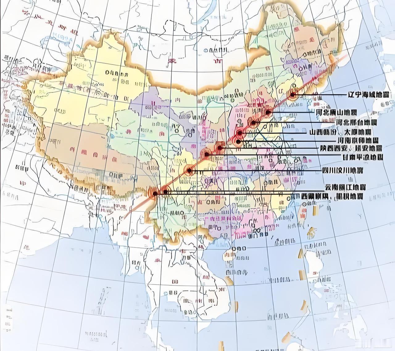 地震带和那个什么生存线很像