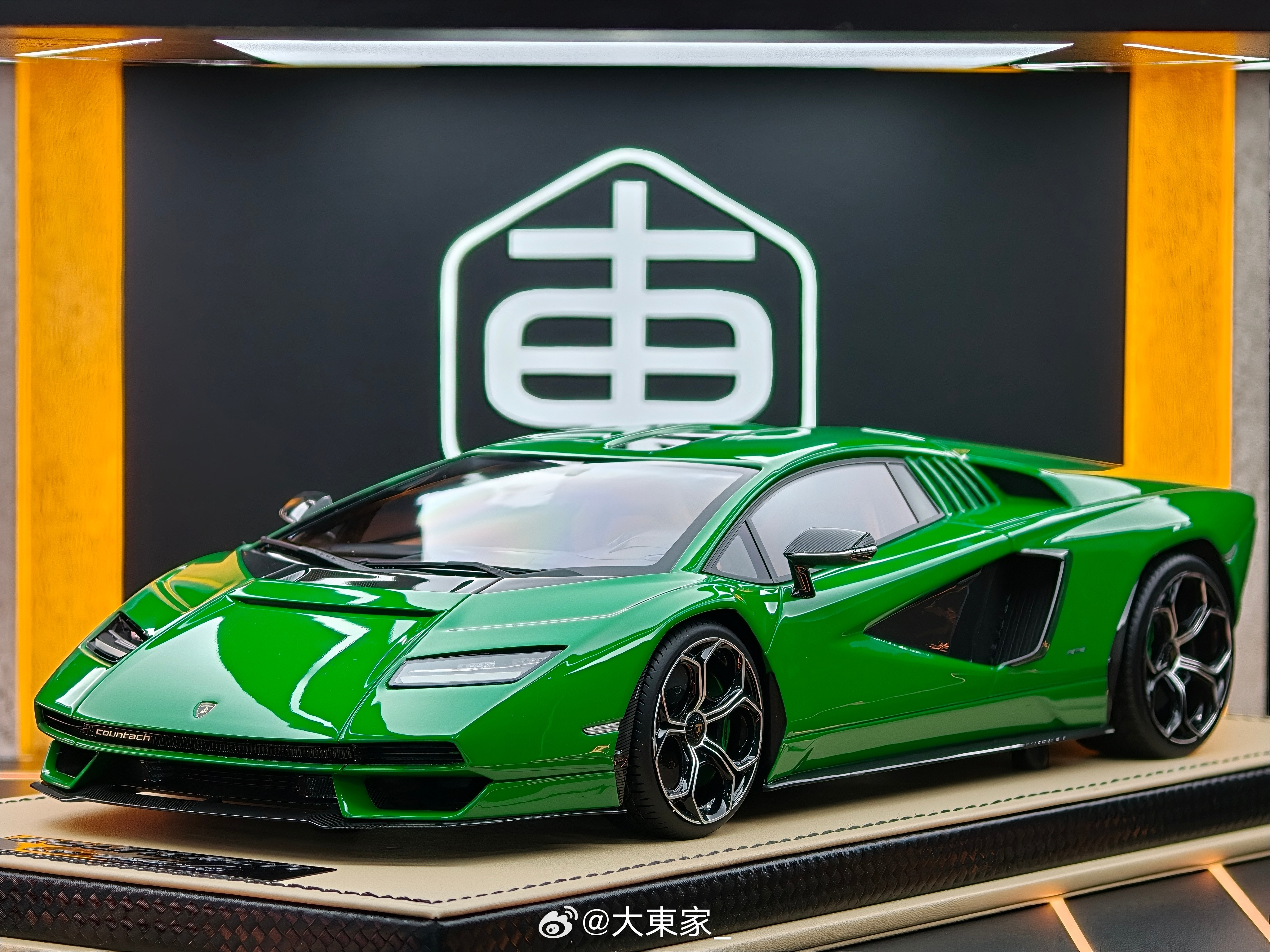MR1/18兰博基尼全新康塔什LPI800-4超跑模型LAMBO052D绿色售价3880MR186#