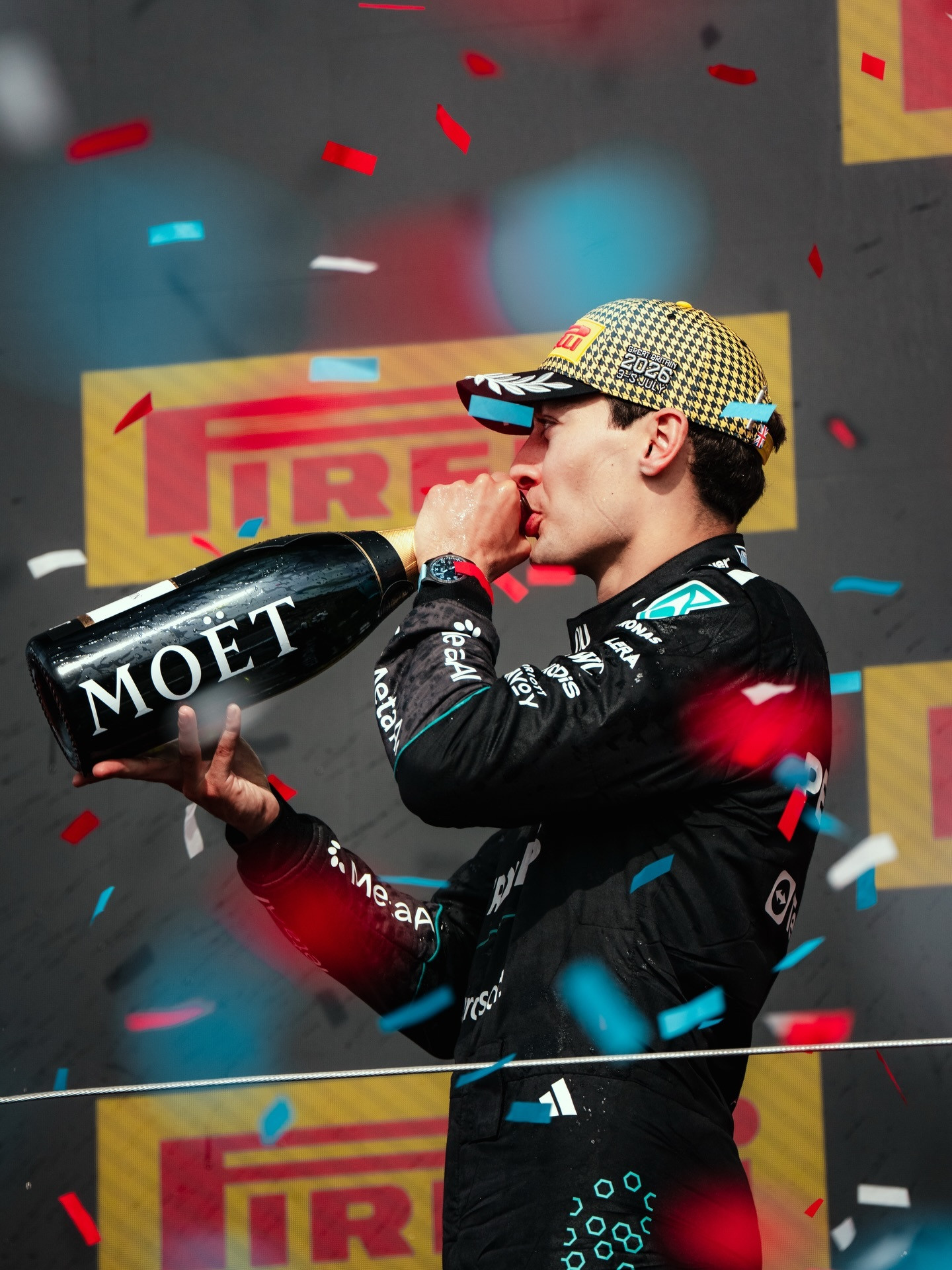 GeorgeRussell2026F1英国大奖赛找了下摄影师原图，明明原片色调