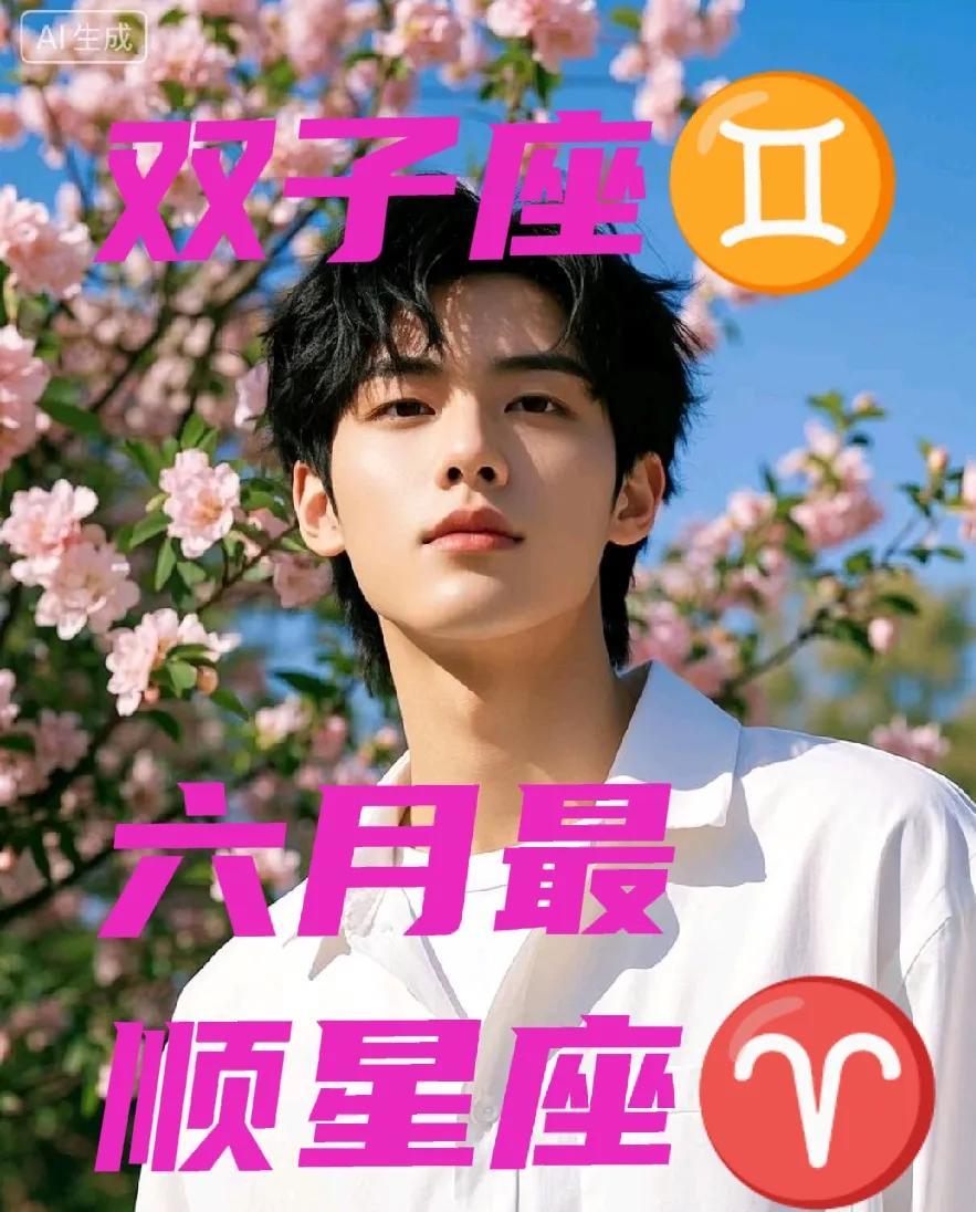 -六月最顺星座双子座#双子座#：5月末木星进入双子座，6月是第一个正式启