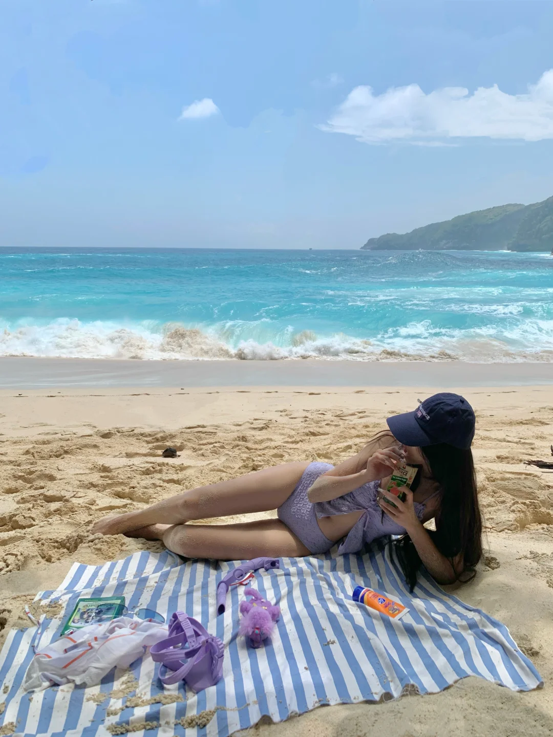 在海岛拍到了很ins的照片🫧