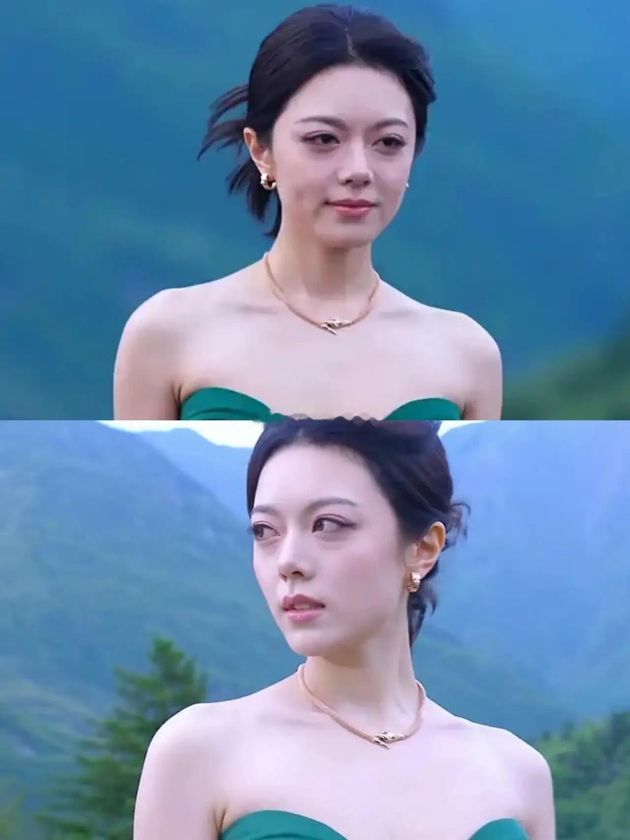赵今麦哪里都好看，就是有一个地方美中不足，那就是她的眼睛。她真的哪哪都好看，中戏