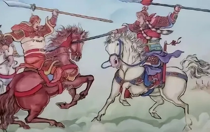 1131年，和尚原之战，金军将领约吴玠下来单挑，一决胜负。吴玠派2位将领出战，几