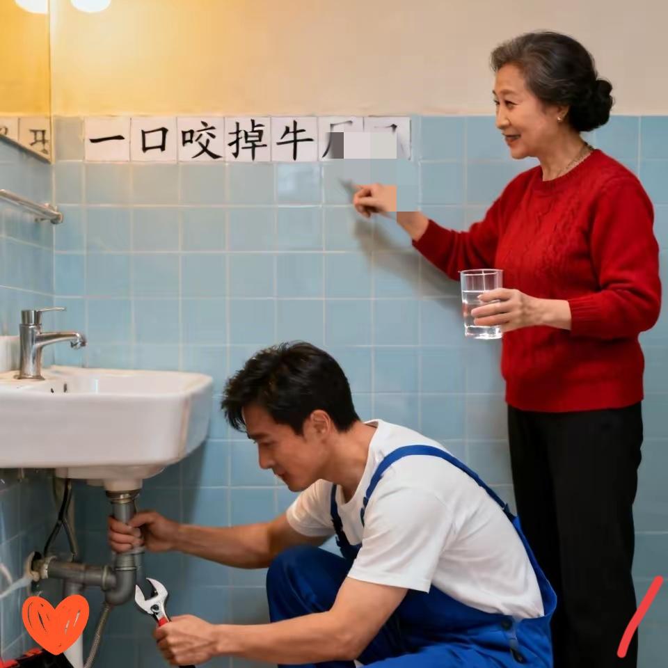 女婿上门修水管，丈母娘出题送车，答案笑翻众人有个女婿到丈母娘家帮忙修水管，