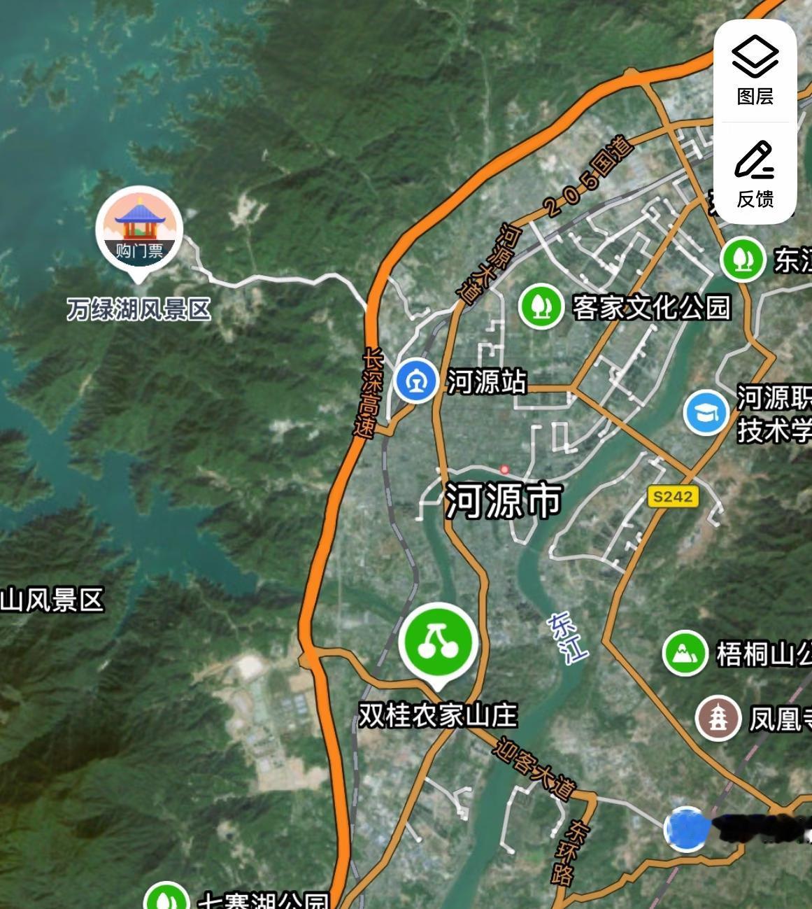 如果河源万绿湖水库溃坝，多少城市危险了[捂脸哭]。