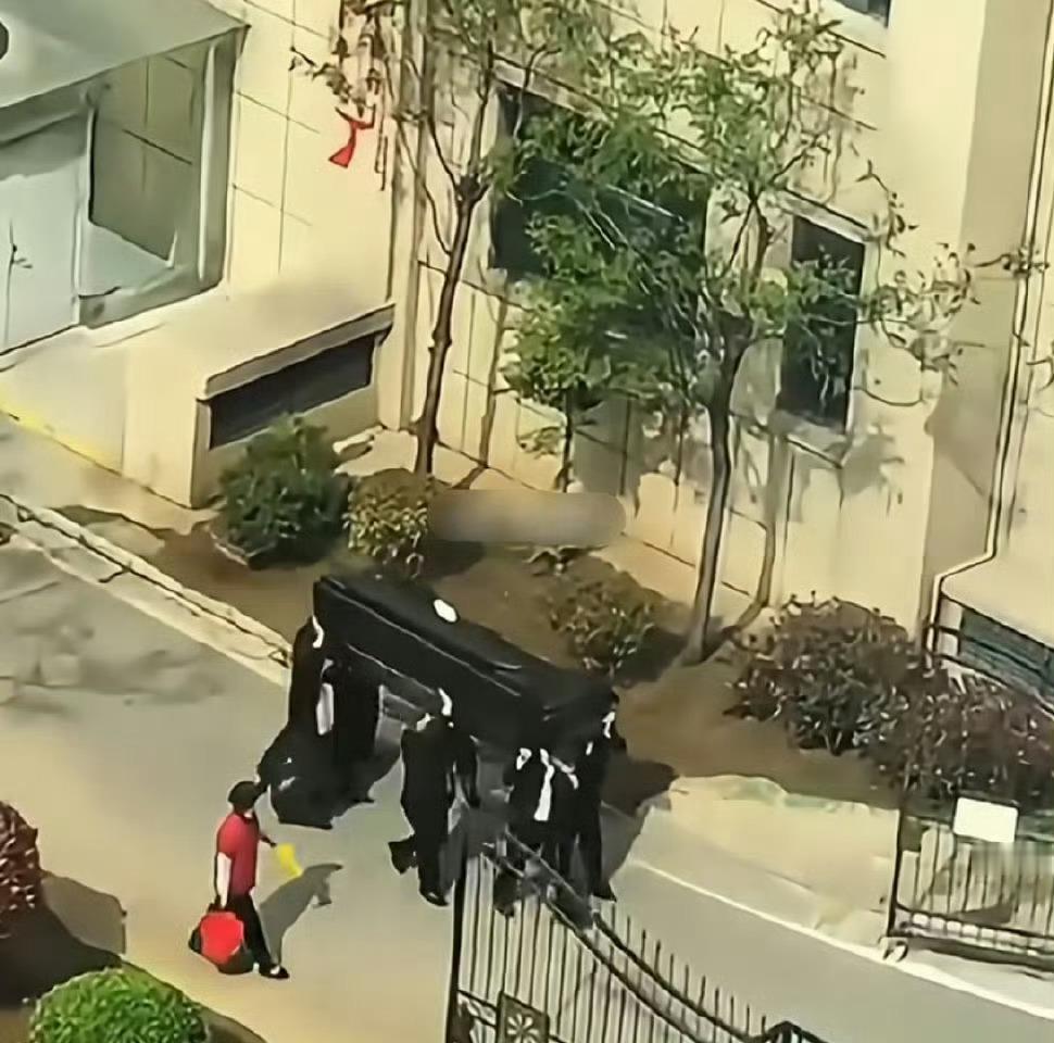 第一眼还以为在小区看到黑人抬棺，，，结果一看是个沙发近视眼的世界没救了。。。。