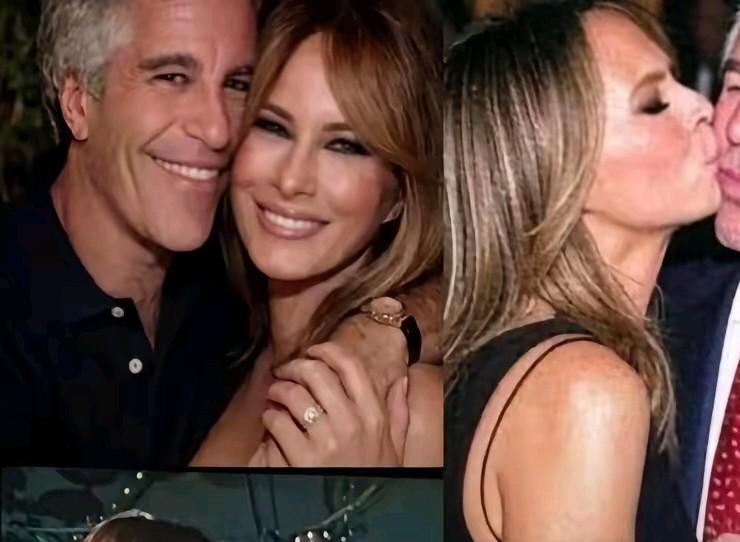 梅拉尼娅和老特不愧是夫妻，看到这照片都还在说和爱波斯坦没关系不是朋友，这话她自己