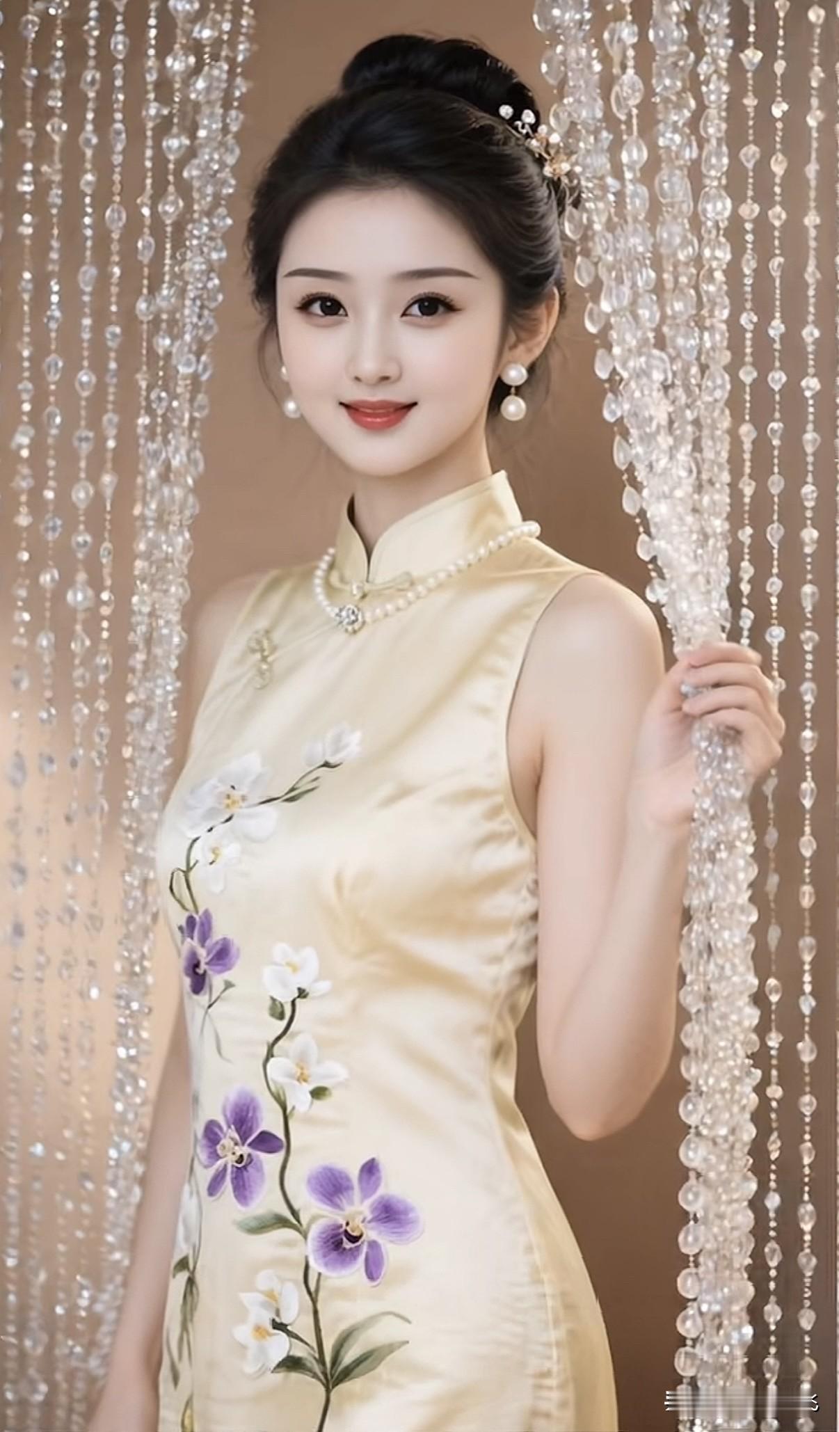 优雅旗袍秀，尽显东方韵味！东方佳人旗袍秀旗袍秋日大片欧洲旗袍秀欧洲旗袍秀
