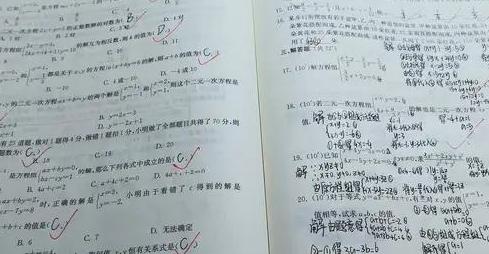 一大早刷到了一个数学满分的学霸。应该是某地的状元了。数学150分。当时我的眼