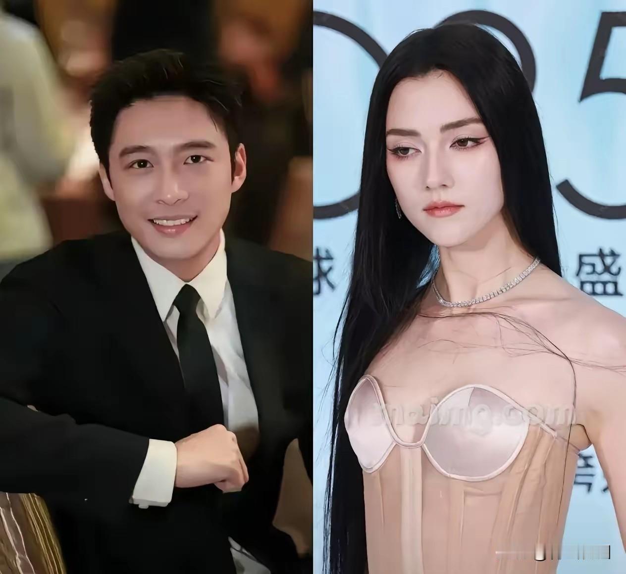 霍启山新恋情曝光！新娘婚礼上最抢镜的居然是他带来的混血女星娜然，两人全程黏在一起