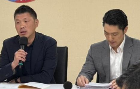 台北市长蒋万安今天中午拜会民进党议会党团，会后被问到沈伯洋近期透露自己从打篮球到