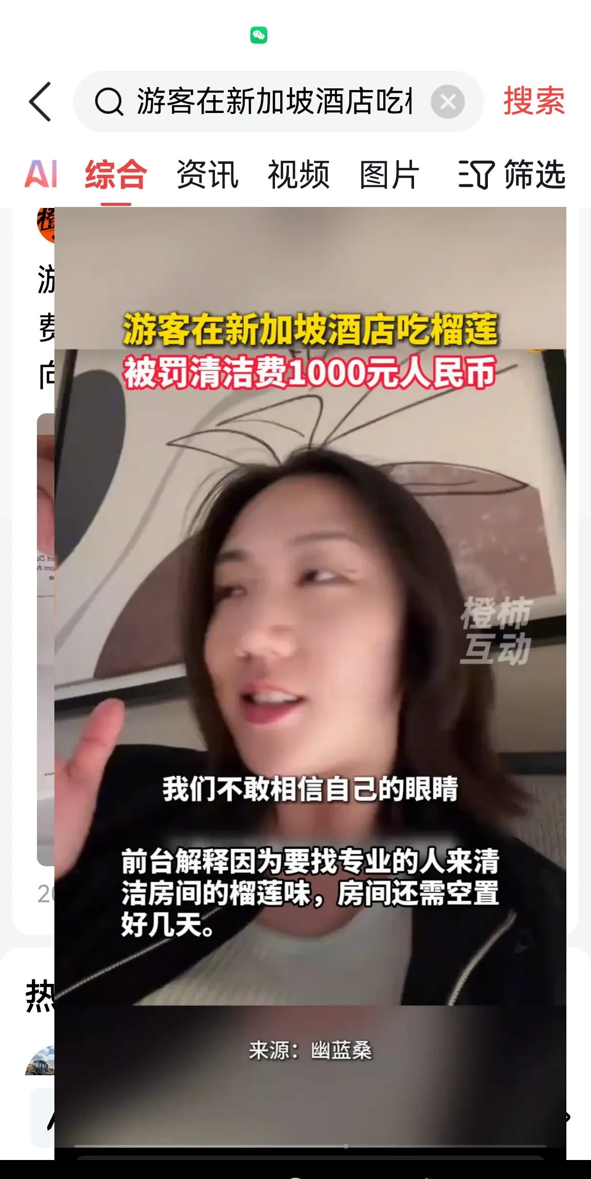 新加坡：吃榴莲罚千元，真事！---