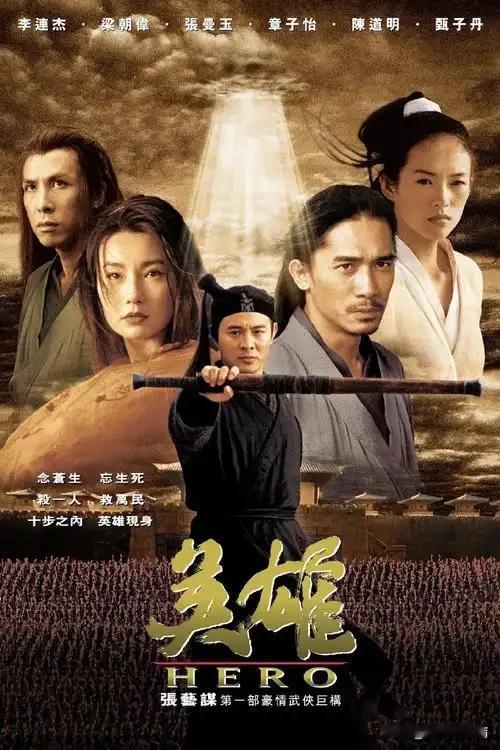 最喜欢看的历年电影票房冠军2001大腕0.43亿元2002英雄2.50亿