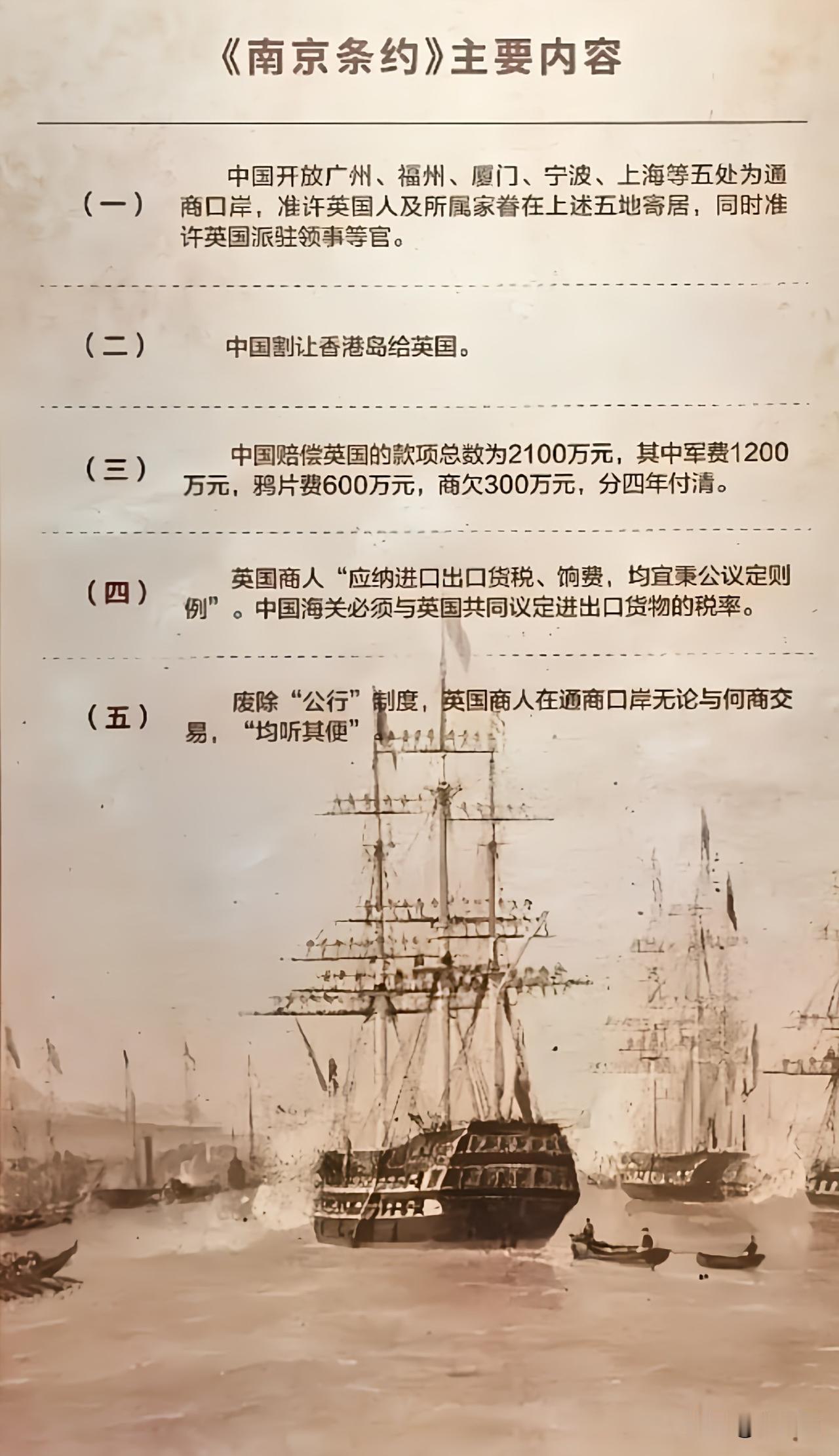 回溯过往，揭开晚清与英国签订《南京条约》的那段往事朋友们，晚上好！今天的历史
