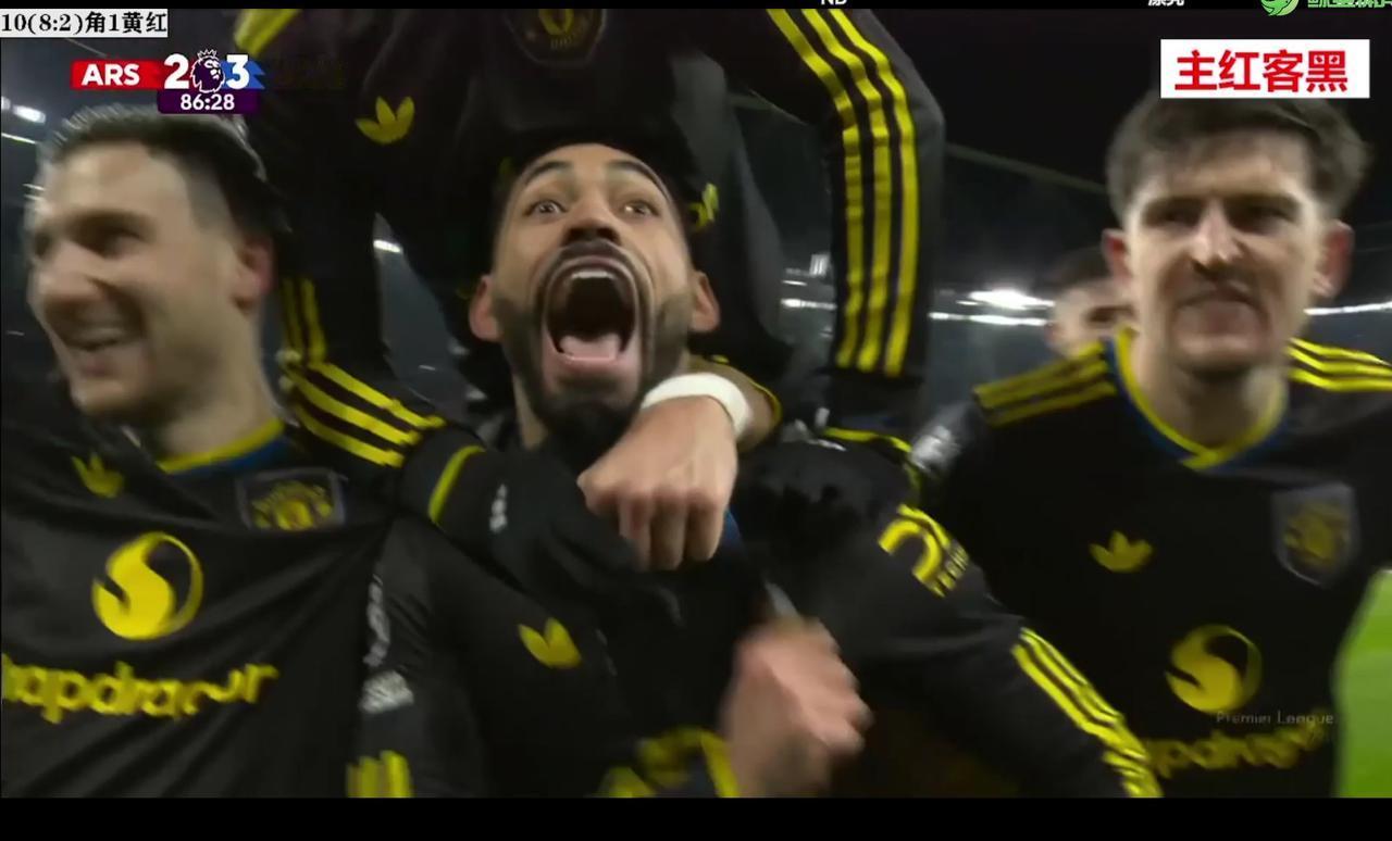 曼联客场3：2绝杀枪手，枪手争冠再蒙阴影。你知道阿森纳英超身价第一，却始终一冠难