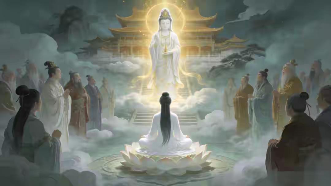 白素贞圆寂三界无人问，观音踏下普陀山那一刻，众仙才知她不是妖雷峰塔倒的第三