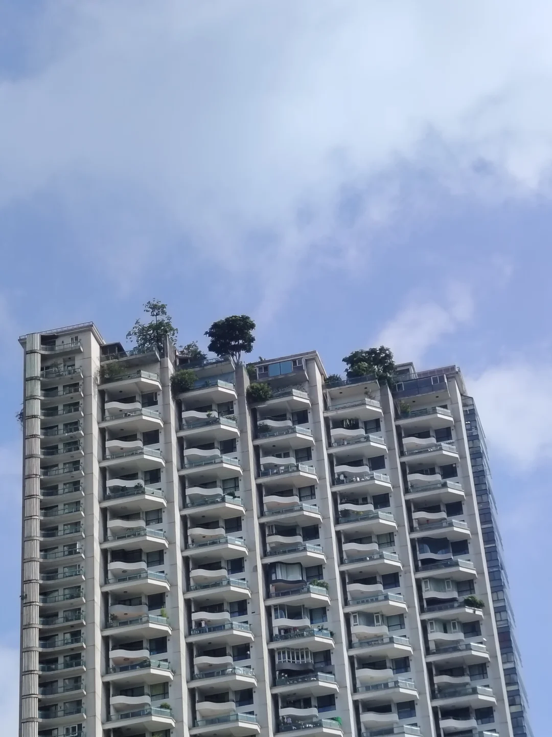 广州豪宅经常顶楼种树，承重真没问题吗？