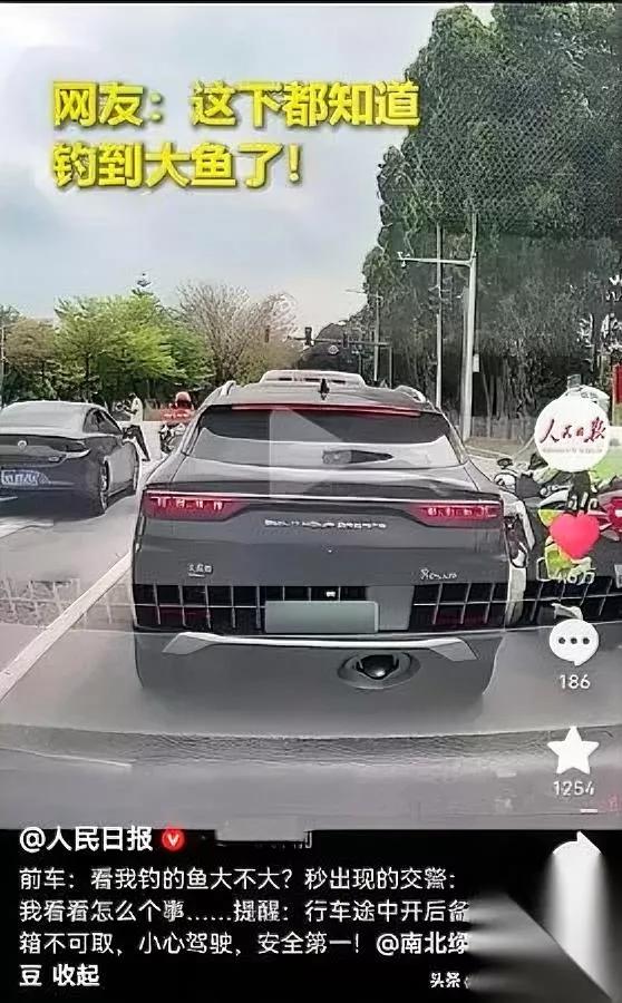 广东钓鱼佬火出圈了被人民日报点名的操作你绝对想不到。东莞大哥钓到大鱼