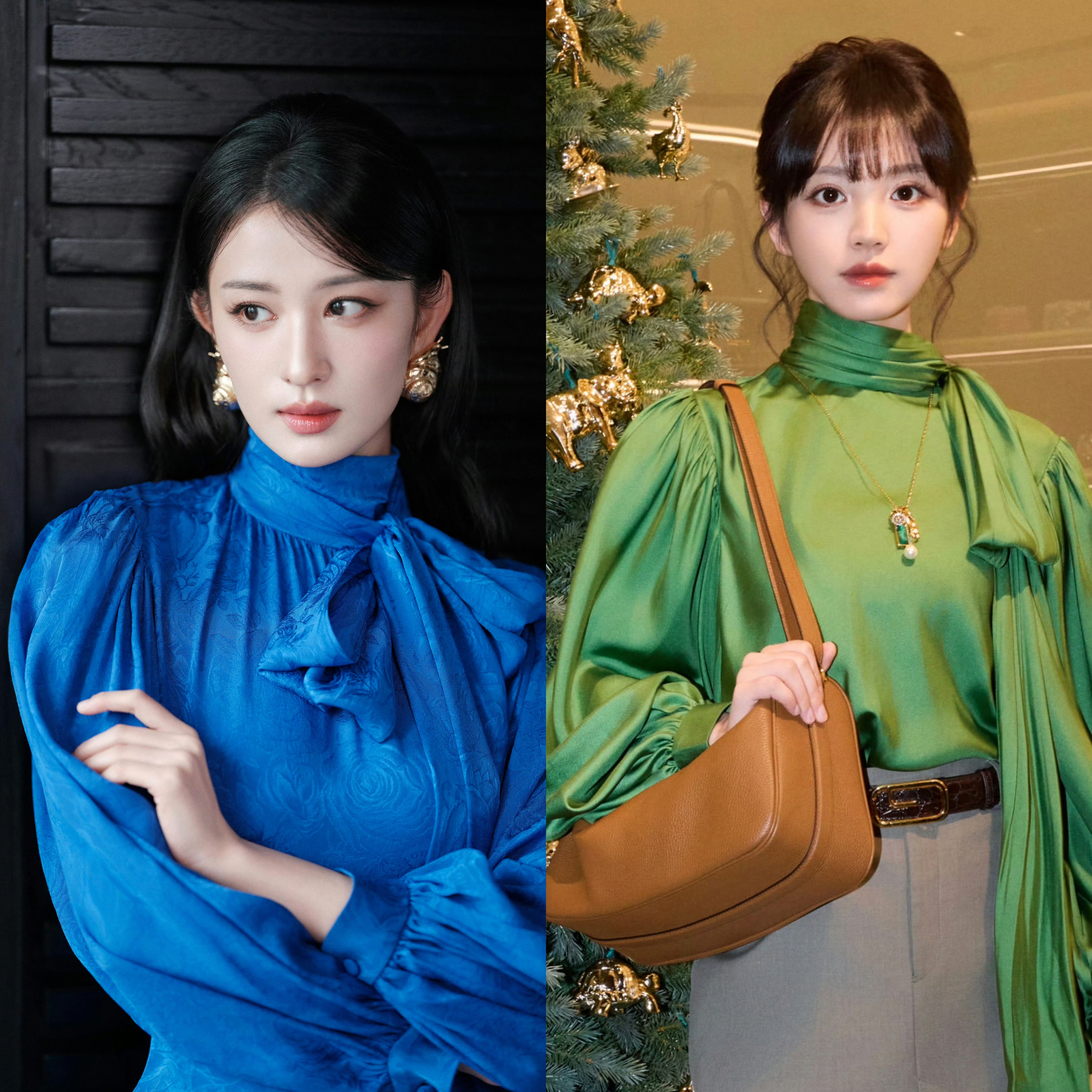 款式一模一样，颜色不一样，年轻是真好