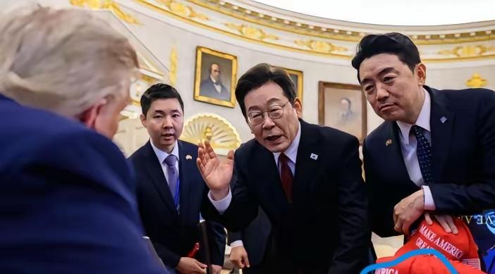 李在明1500亿美元换来的背刺！在美300名韩国人被抓，韩媒用“背叛和沉重打击