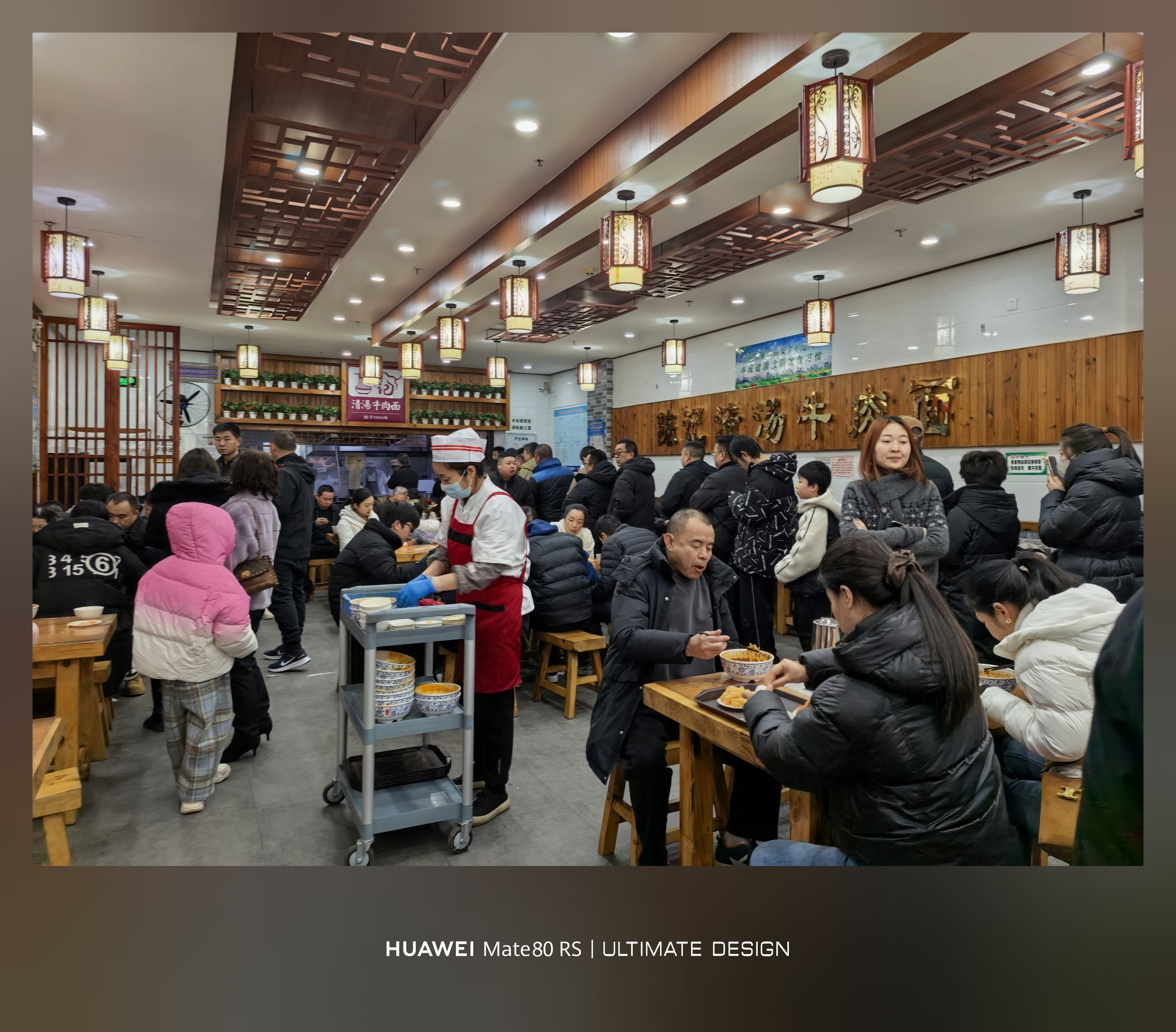 好吃的牛肉面确实人多