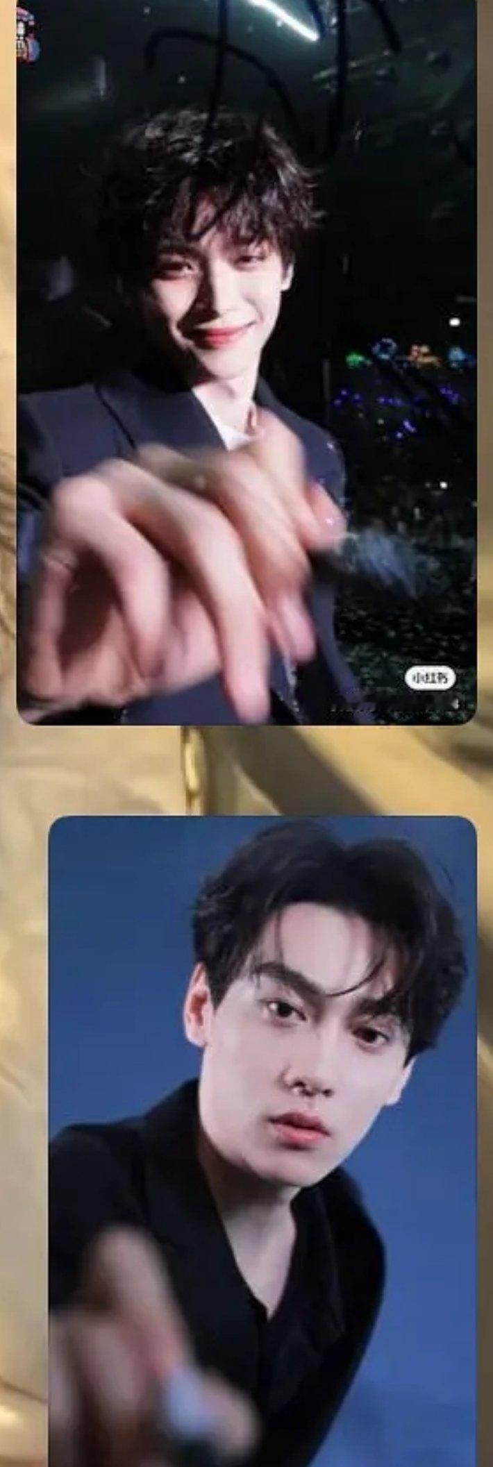 刚拿这图问我弟他说上面的镜头签好看下面的好油[笑着哭]​​​
