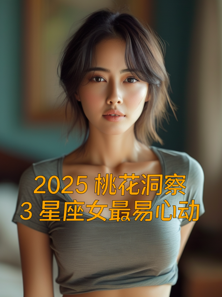 2025桃花洞察：3星座女最易心动
