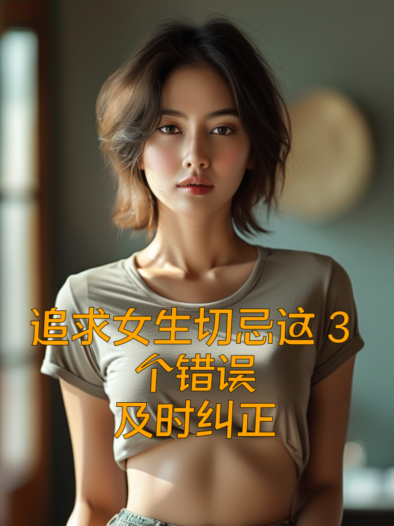 追求女生切忌这3个错误，及时纠正