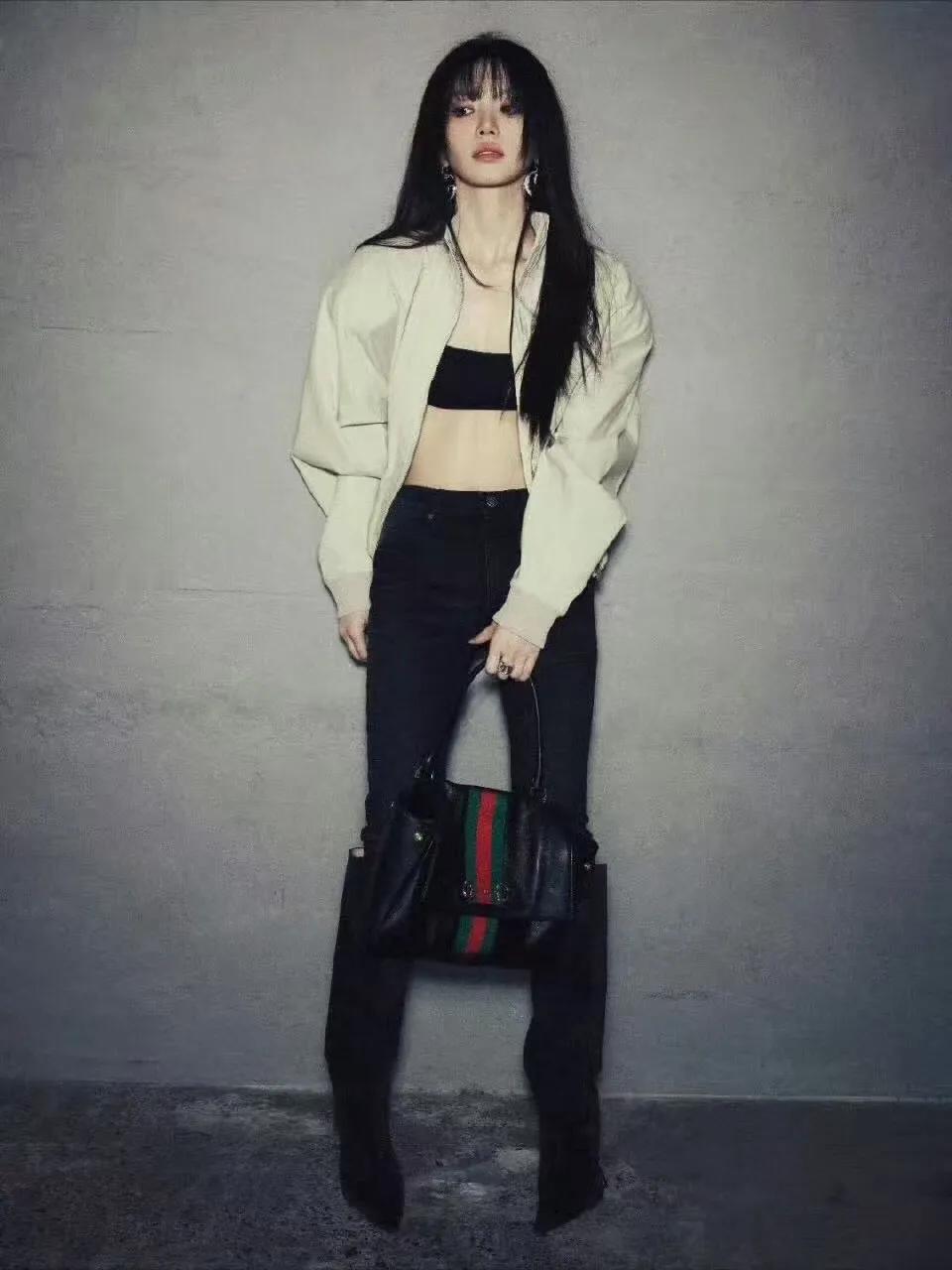 所谓时尚，就是一定要反派？田曦薇和张凌赫的GUCCI大片，前者这妆容不是一般