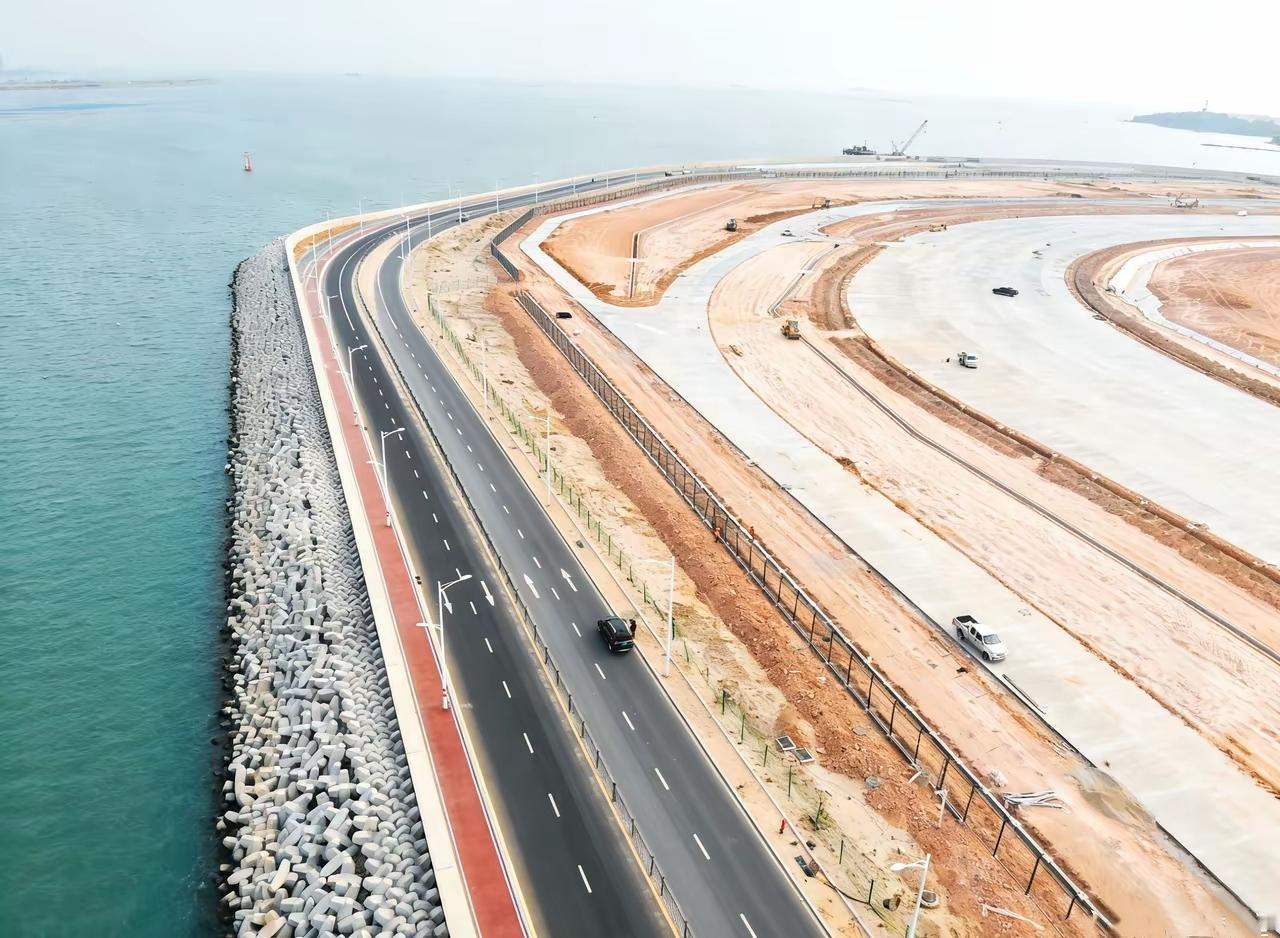 厦门翔安新机场外围永久护岸完成验收设计使用年限100年