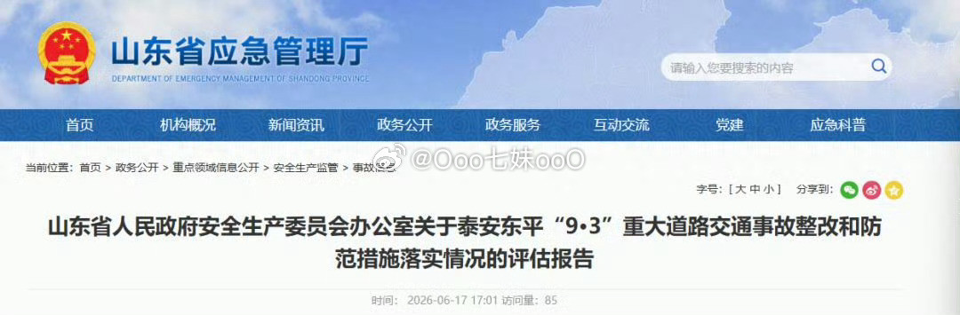 山东泰安致11死13伤交通事故报告公布报告说司机“不按规范操作”、企业培训“流于