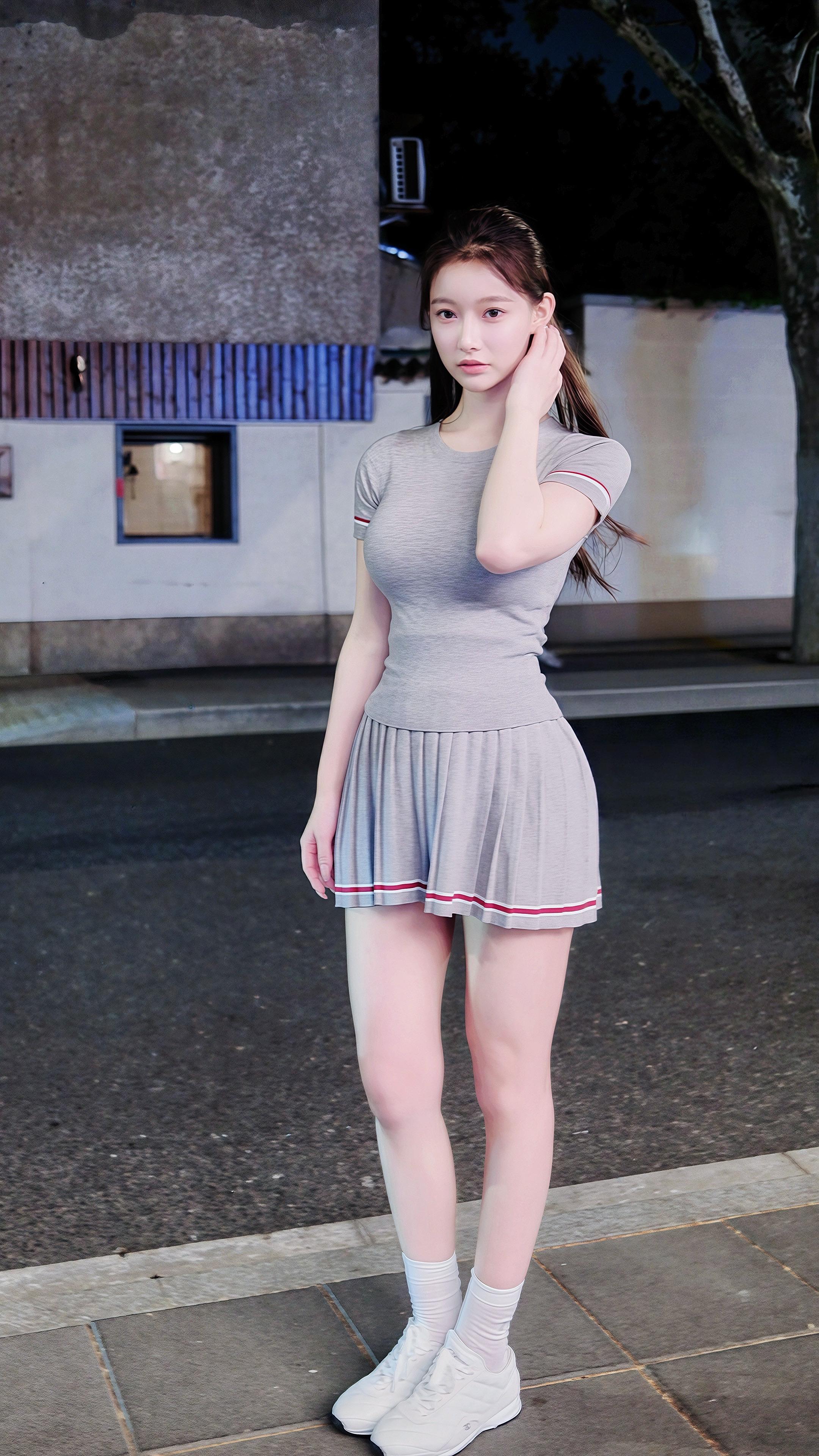 上海街拍｜贵子。 ，桂子是山东女孩，00后身高170，体重100，单身...