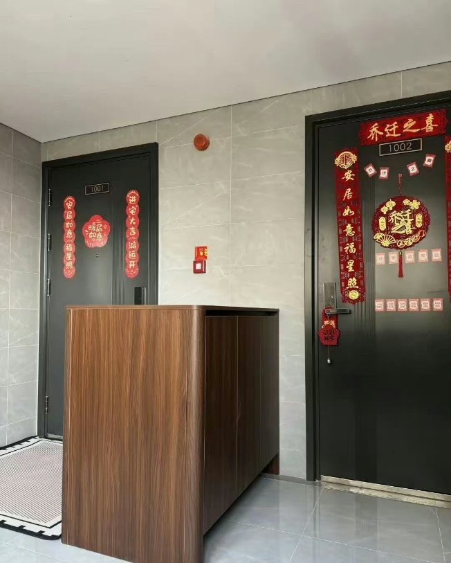 中国好邻居装修做了鞋柜分享一半