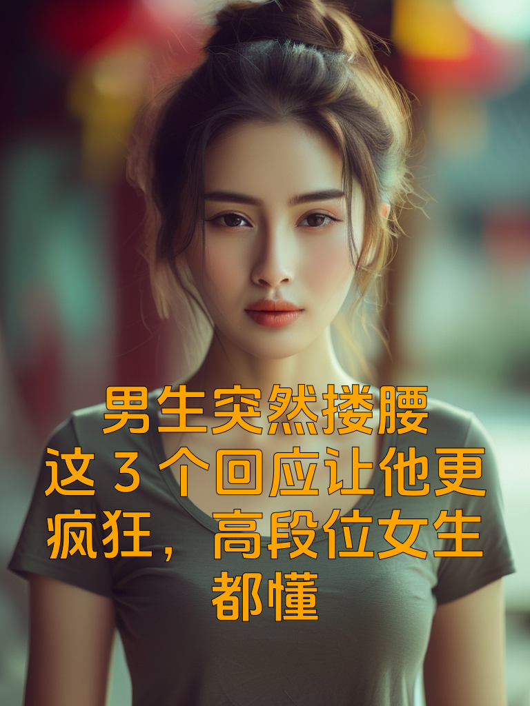 男生突然搂腰？这3个回应让他更疯狂，高段位女生都懂