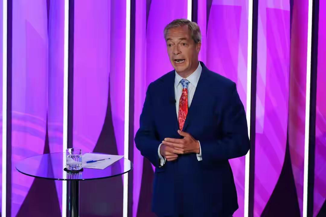 【亡羊补牢，为时不晚】据美国媒体10月12日报道，英国改革党党首奈杰尔·法拉奇