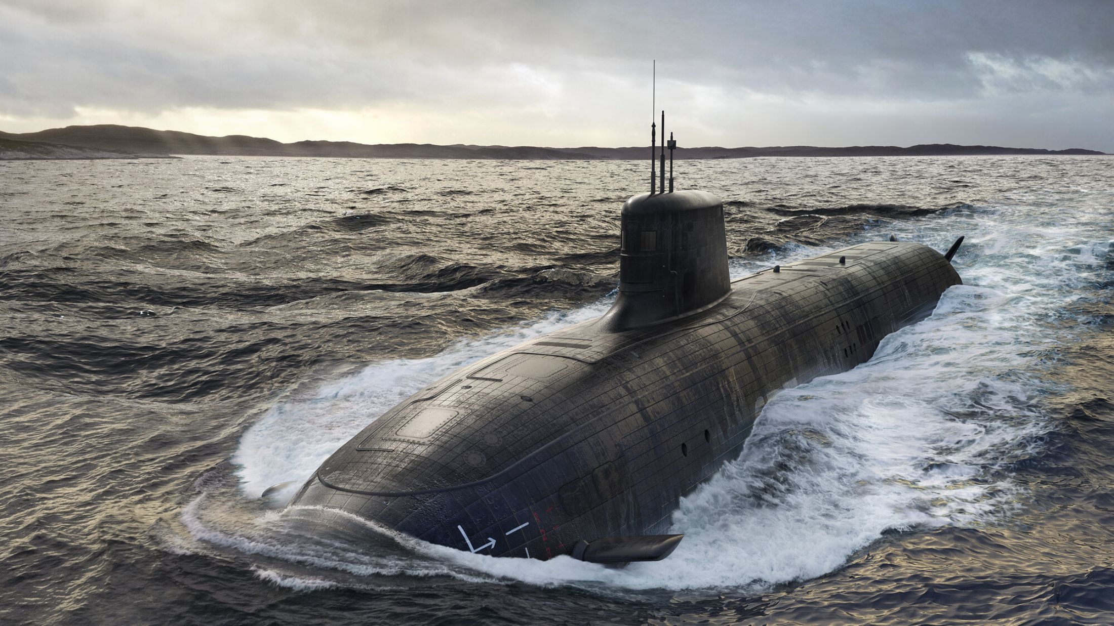 皇家海军“机敏”级攻击型核潜艇6号艇“阿伽门农”号工厂海试2026年9月25