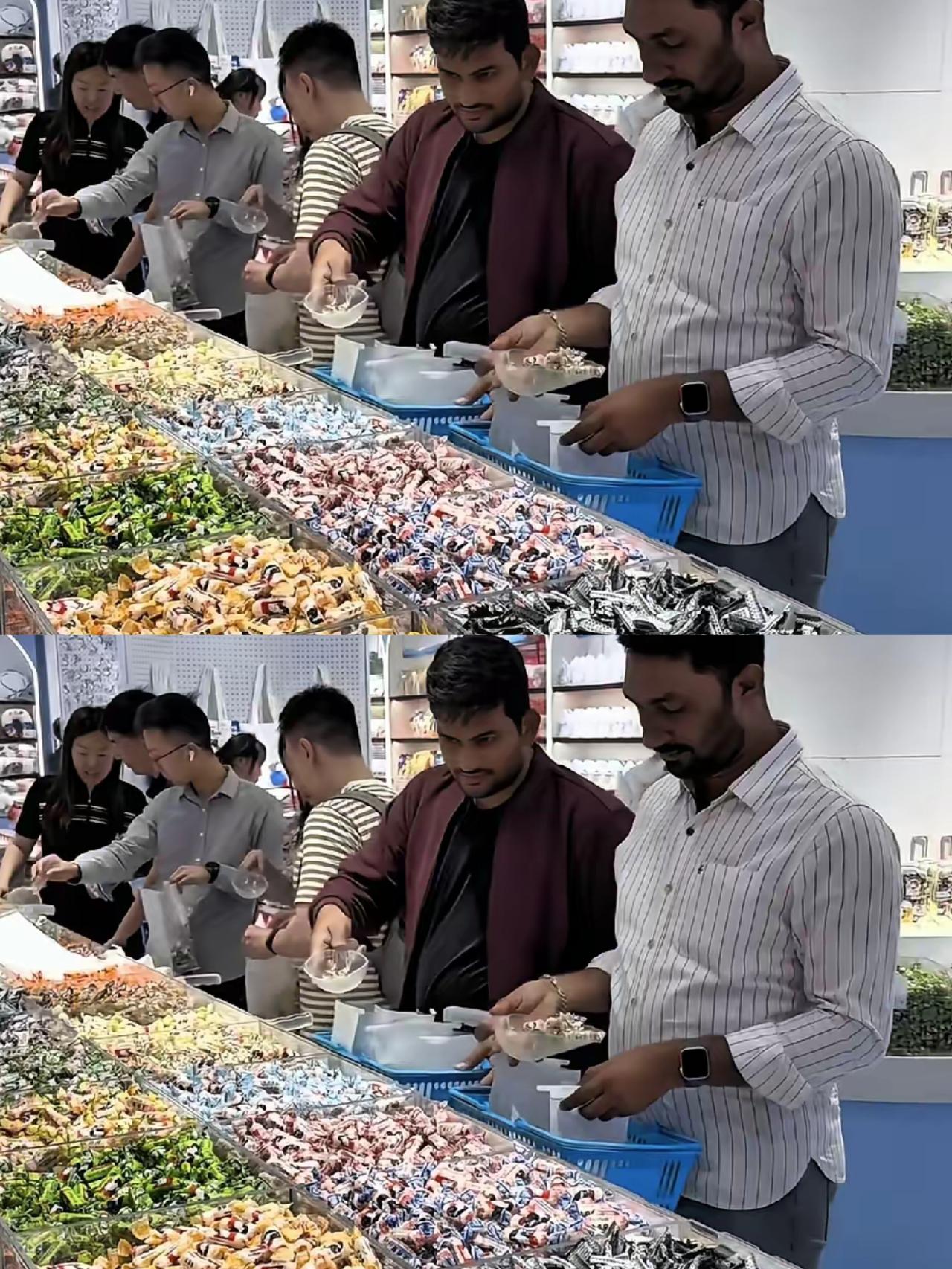 家人们，今天必须跟你们聊聊深圳南山某超市发生的这档子奇事儿！我去超市买东西，看到