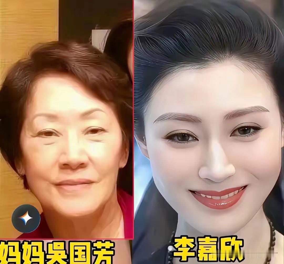 一睹四位港风美人与母亲的合照，才明白美貌大多自有渊源。关之琳的母亲张冰茜风华绝代