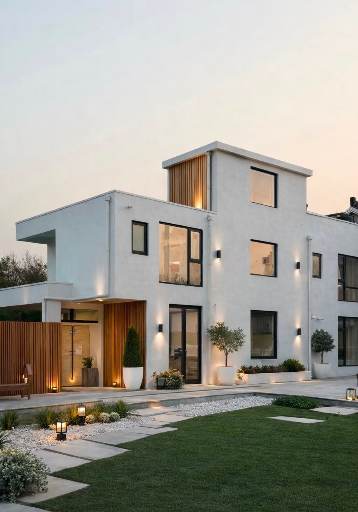 有博主分享了自己40万盖的房子，评论区有网友给了设计建议。这一刻，突然明白了审美