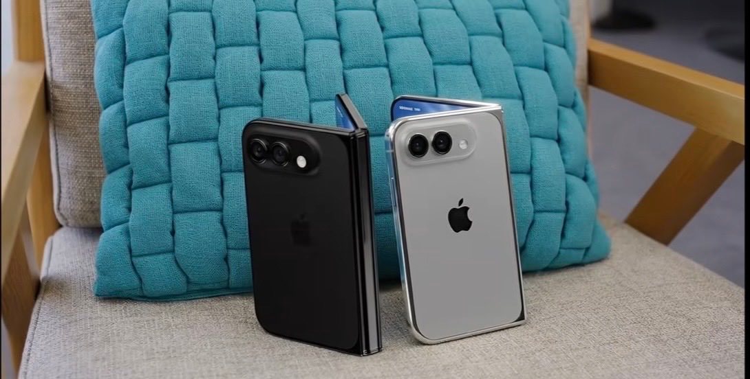 iPhoneFold再曝渲染图今年与iPhone18Pro一起发布的还有苹果