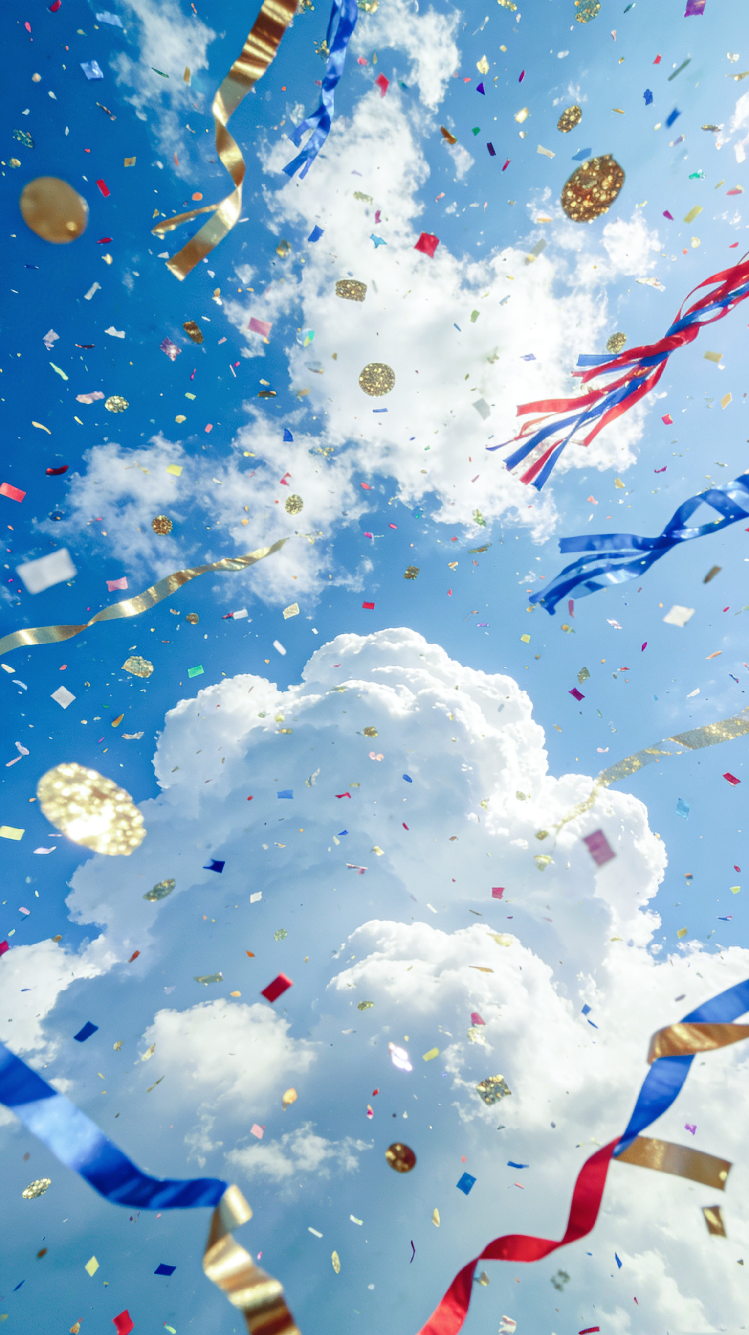 手机壁纸|风是甜的，云是软的，万事皆值得庆祝