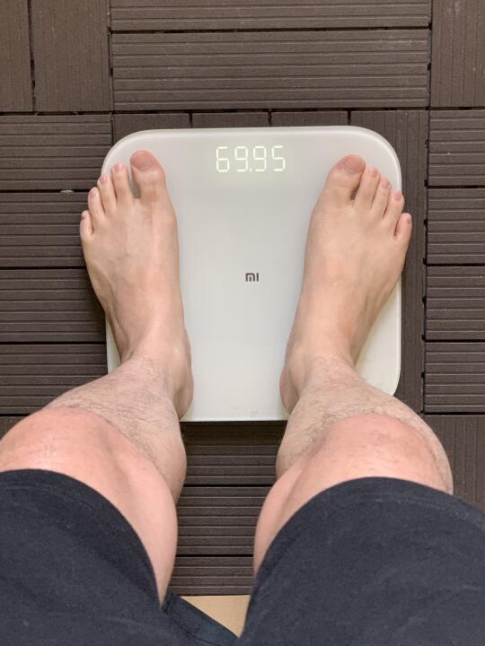 体重就这么稳定在 70kg 了