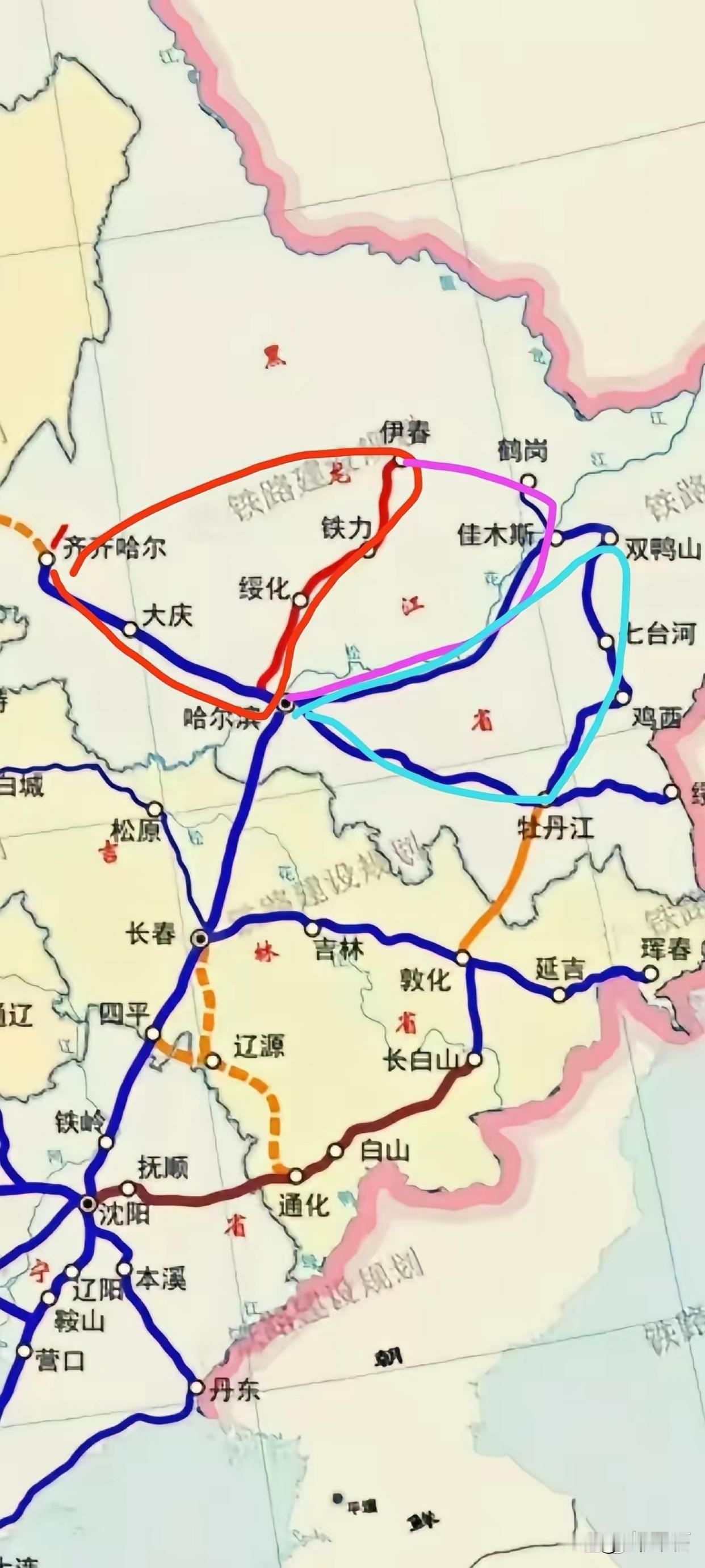 近年来，中国高铁建设驶入“快车道”，黑龙江省亦紧跟步伐，哈大、哈佳、哈齐、哈牡等