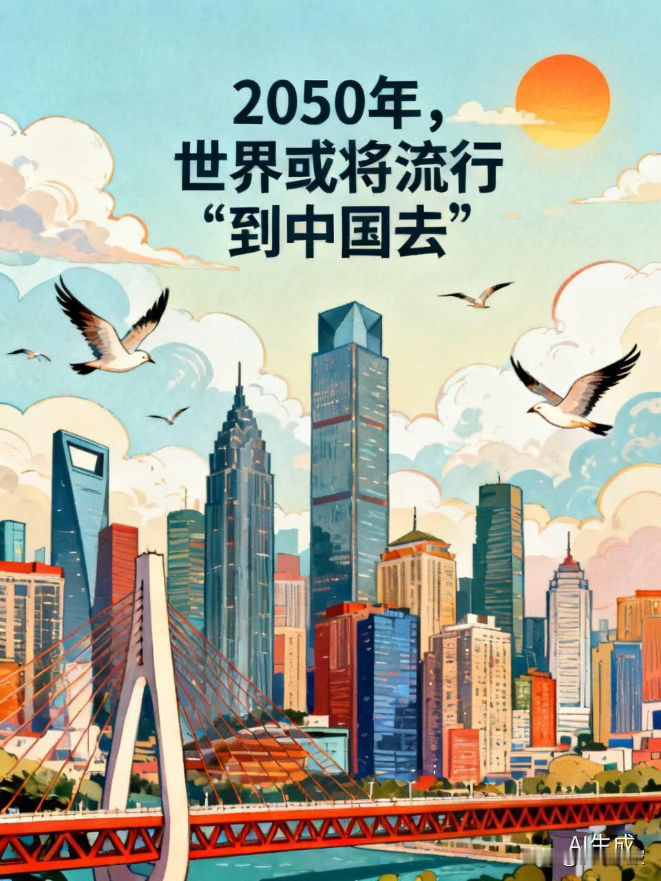 2050年，世界或将流行“到中国去”你想过吗？30年后，全世界年轻人最想