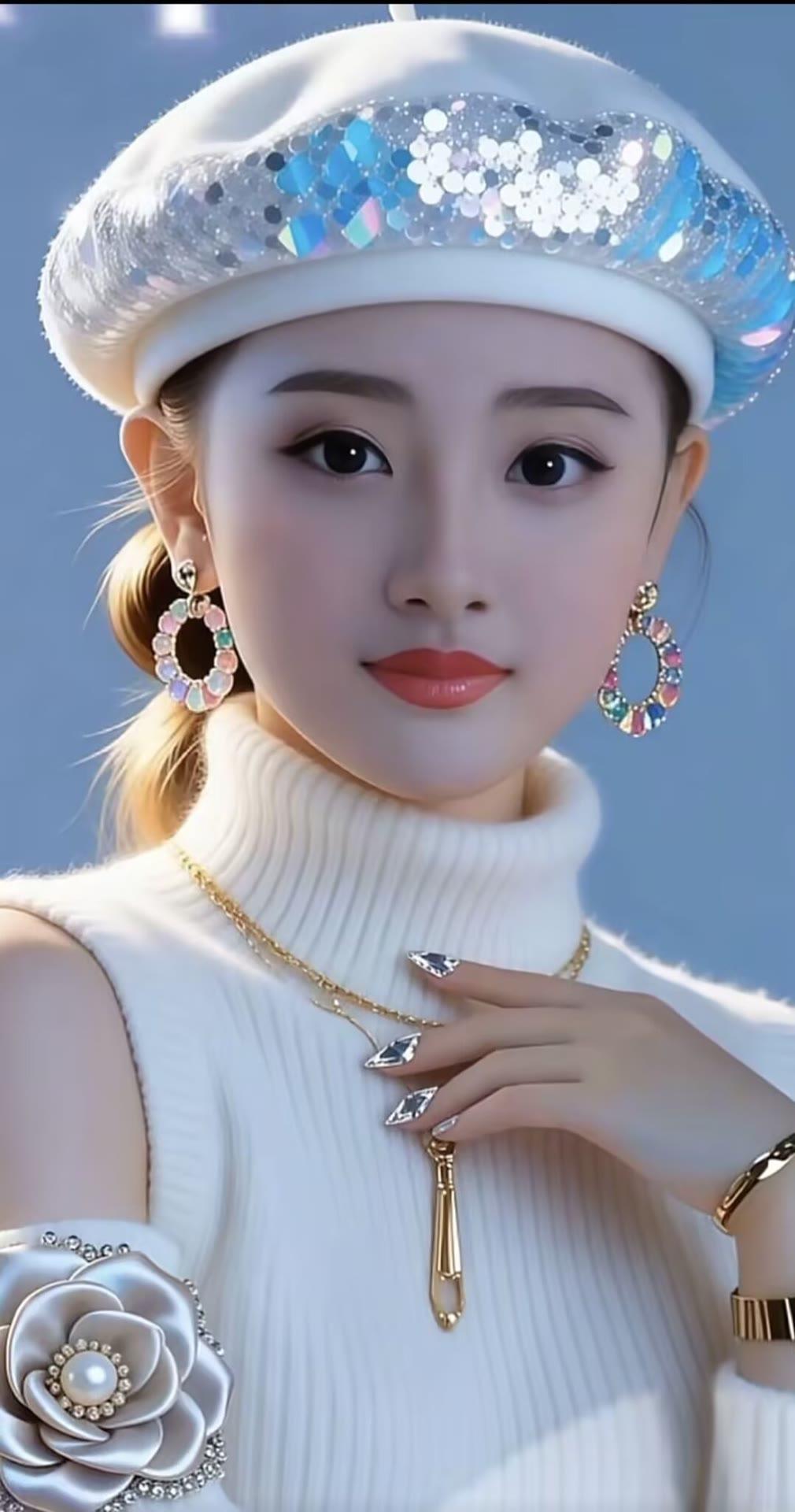 闪耀的冬季穿搭，华丽珠宝配饰，尽显优雅与奢华！💎✨