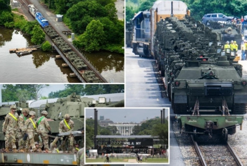 为了给特朗普庆生，美国阅兵式将出现2头<em>骡子</em>？6月14日的美国阅兵日已经近在眼