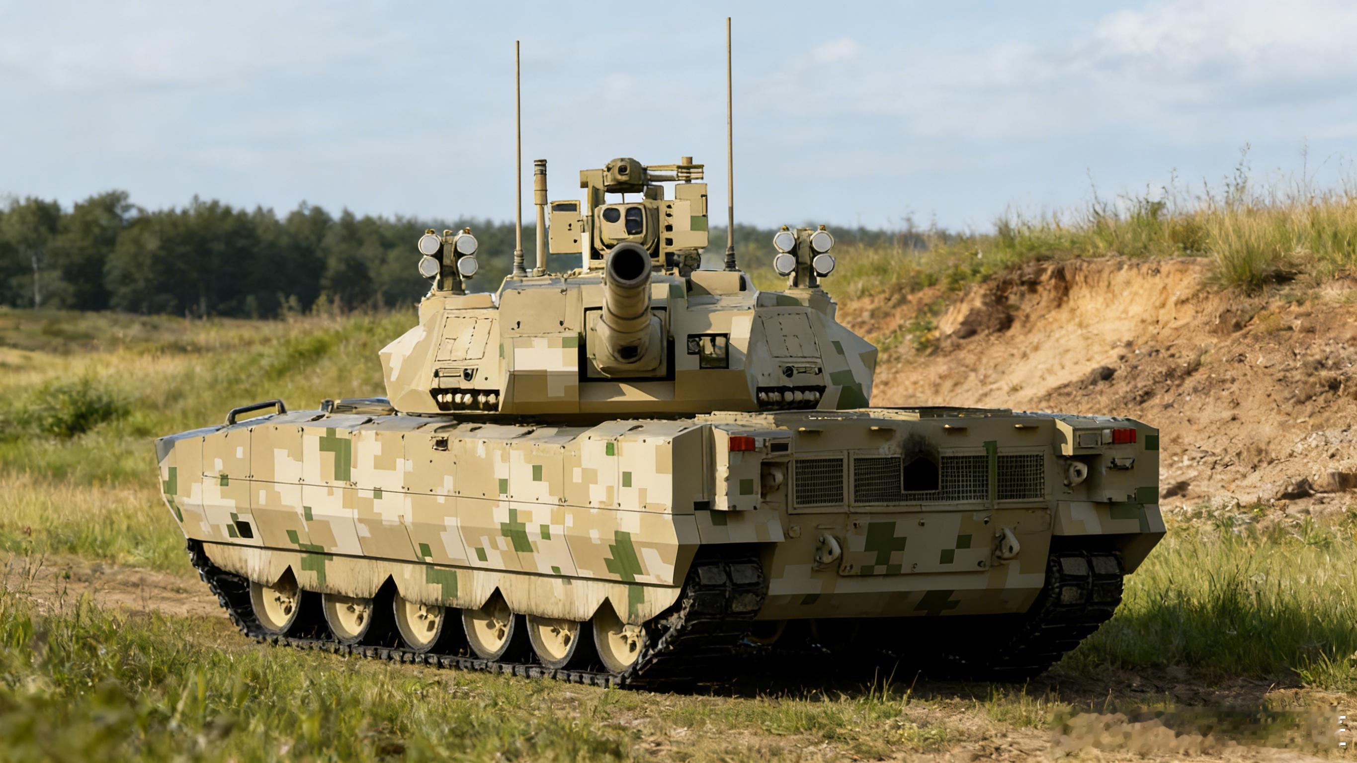 某大国新型主战坦克